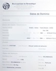 Modificación de datos del destinatario